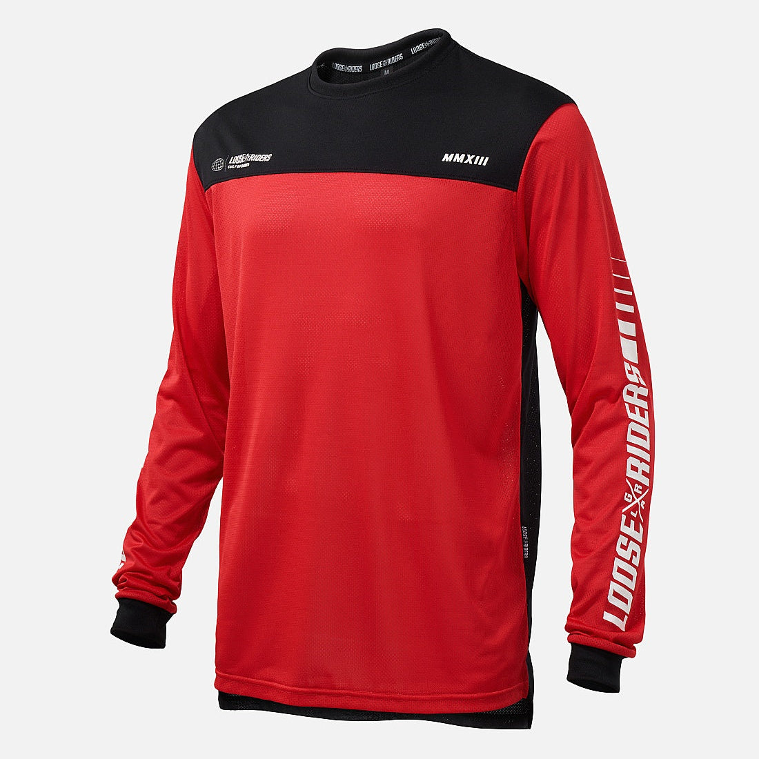Jersey Manga Larga Loose Riders Sender Red