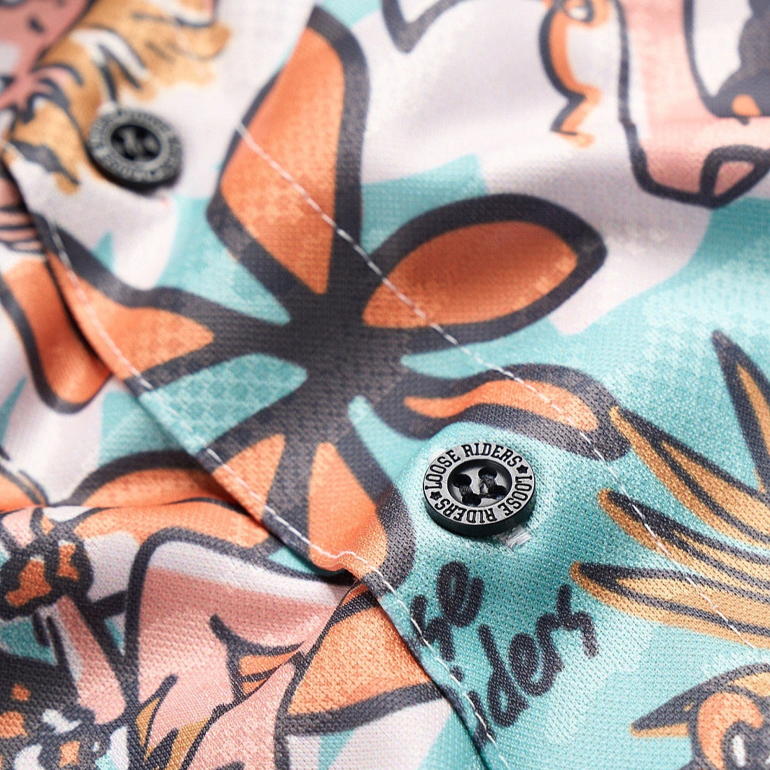 Party Shirt Loose Riders Aloha