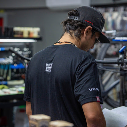 Playera Rockshox White Pill