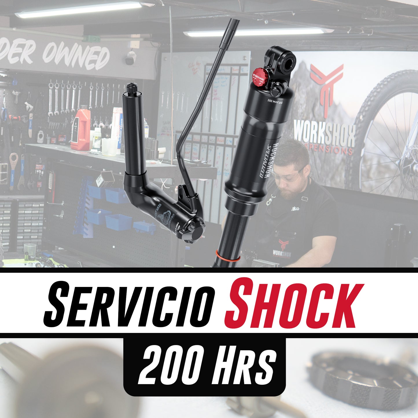 Servicio para shock Brain 200 hrs