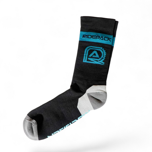 Calcetas Ridepack Logo Original Azul (2x1)
