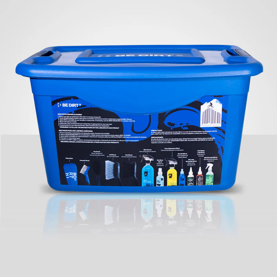 Kit de limpieza BEDIRT Kit Premium+Dirt Box