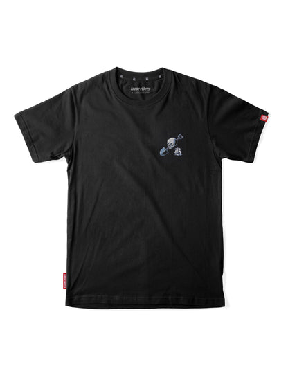 Jersey Tech Tee Loose Riders No Dig Graveyard Black