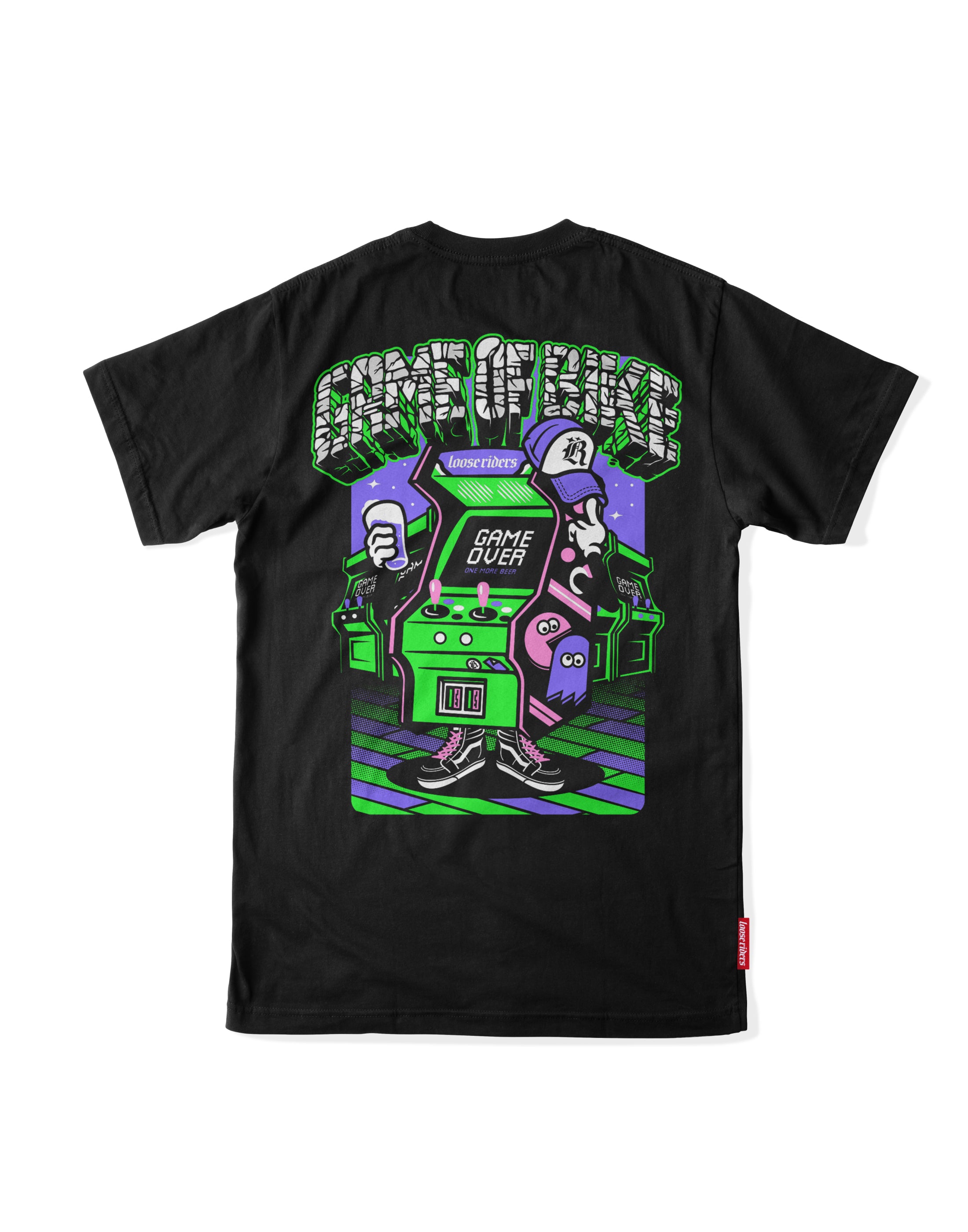 Jersey Tech Tee Loose Riders Game Of Bike Black