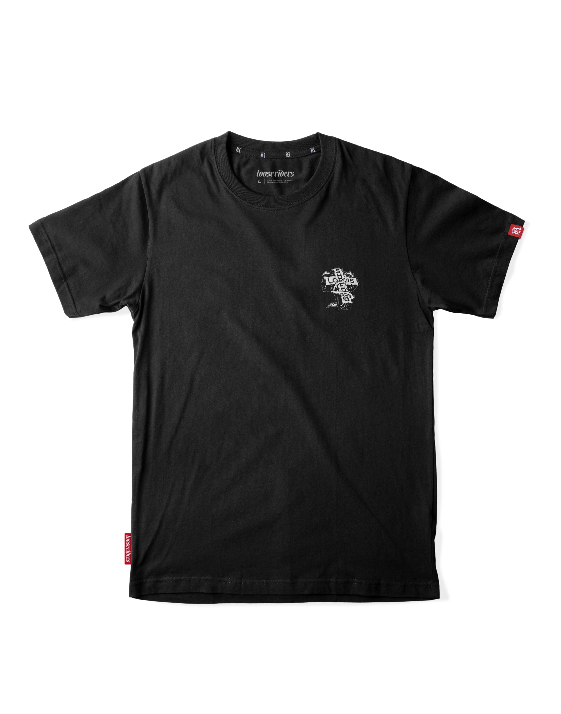 Jersey Tech Tee Loose Riders Shred Lords Black