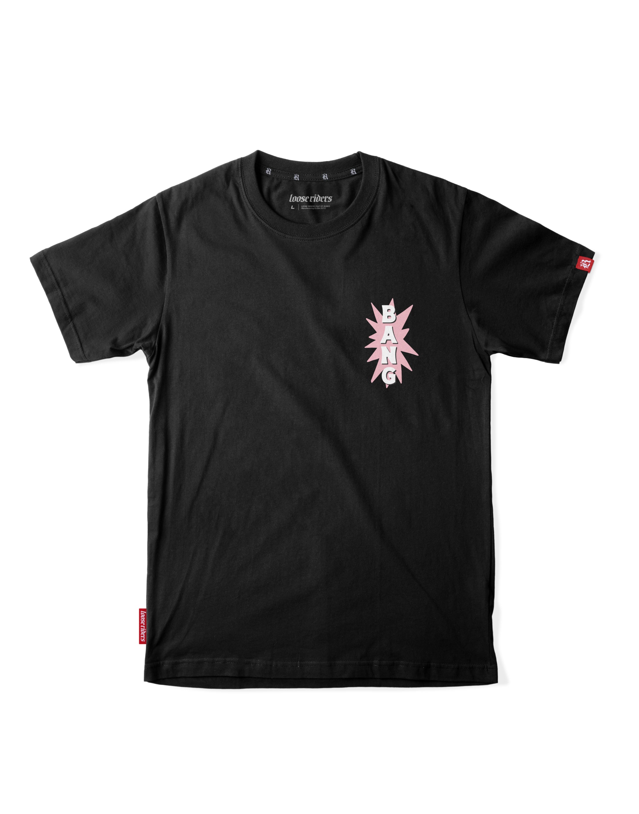 Jersey Tech Tee Loose Riders Bang Bang Black