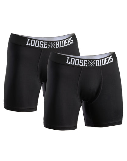 Boxers Brief Loose Riders Black