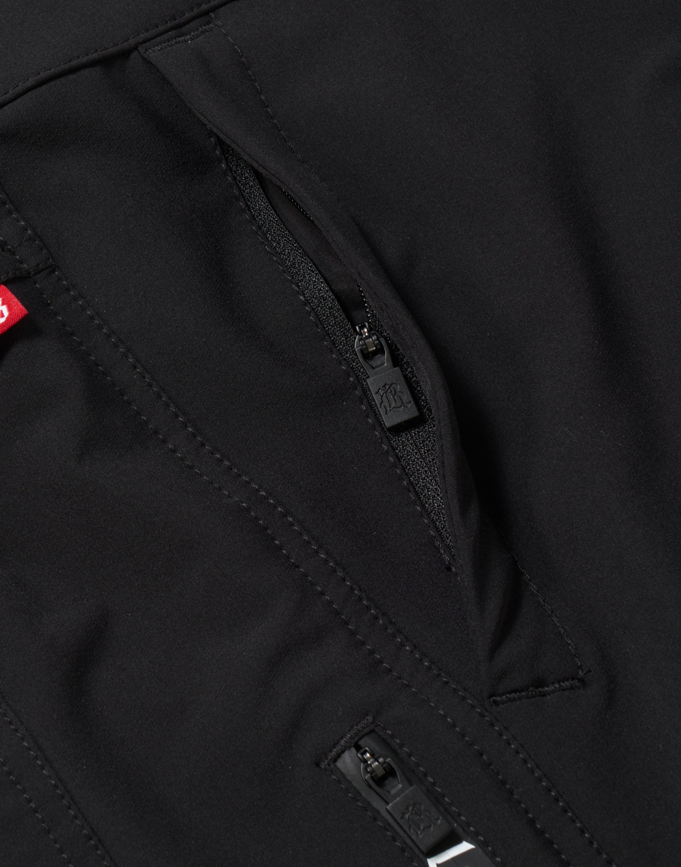 Short Loose Riders Casual Black