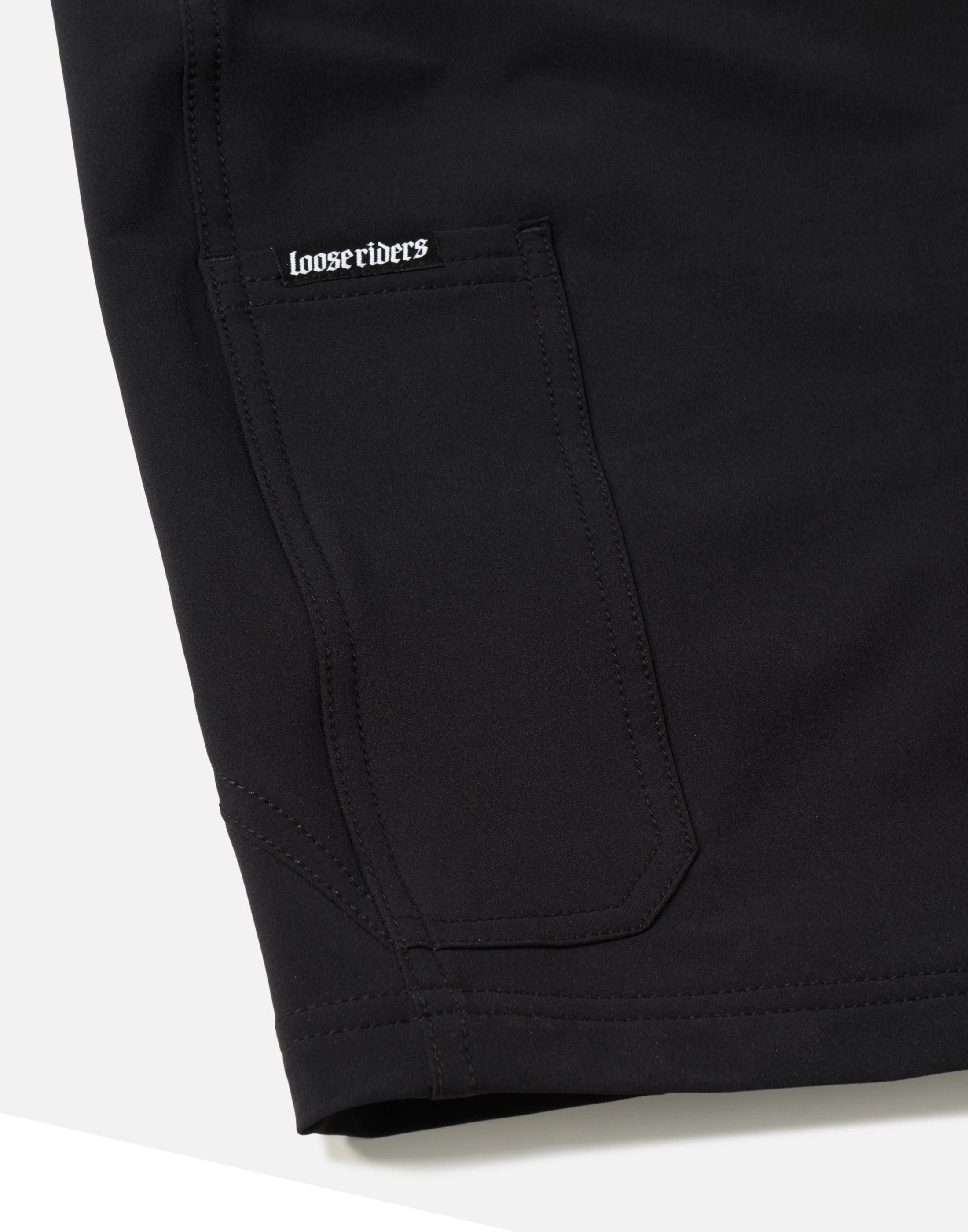 Short Loose Riders Casual Black