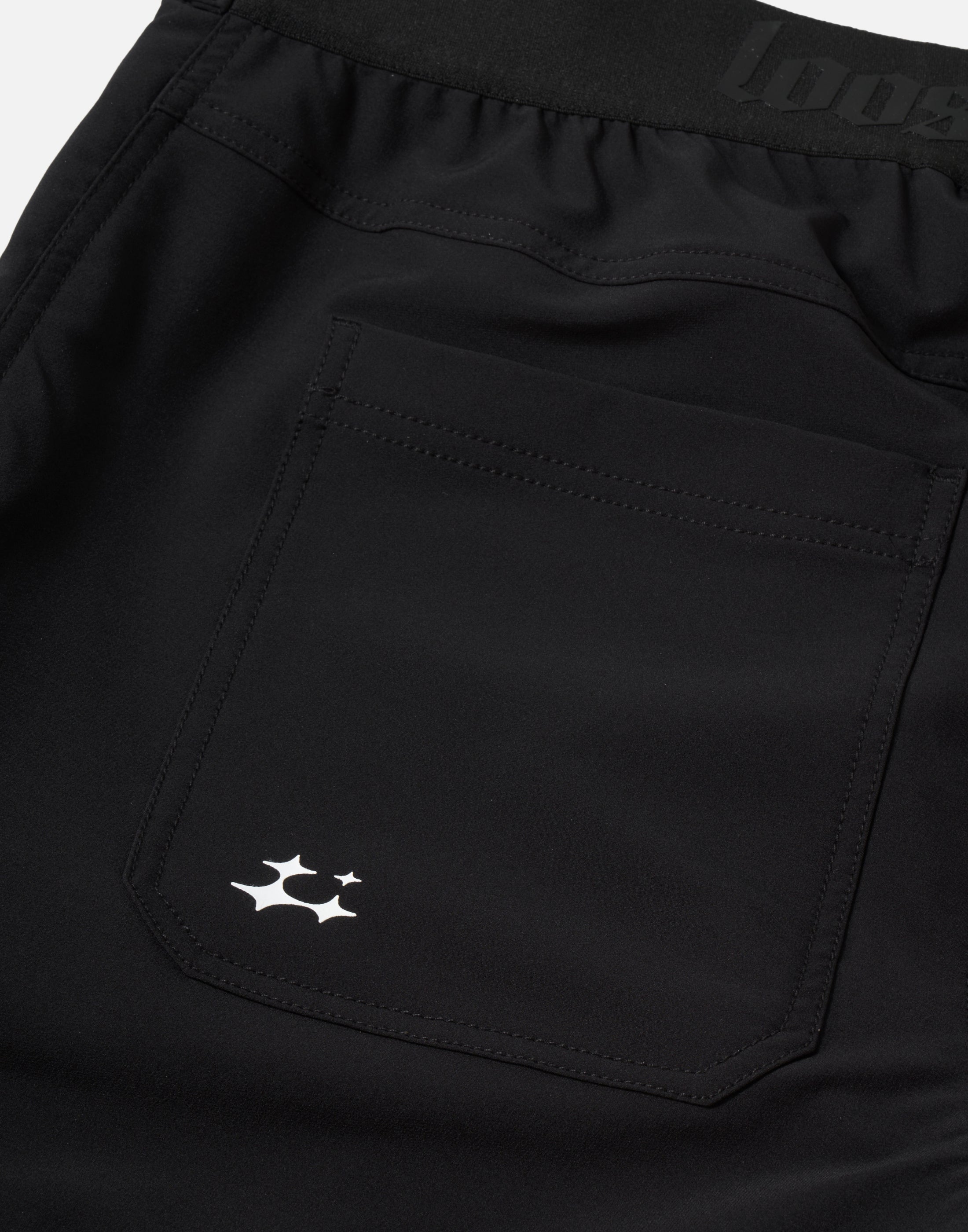 Short Loose Riders Casual Black