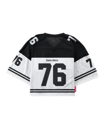 Jersey Top Loose Riders Manga Corta 76 White (Dama)