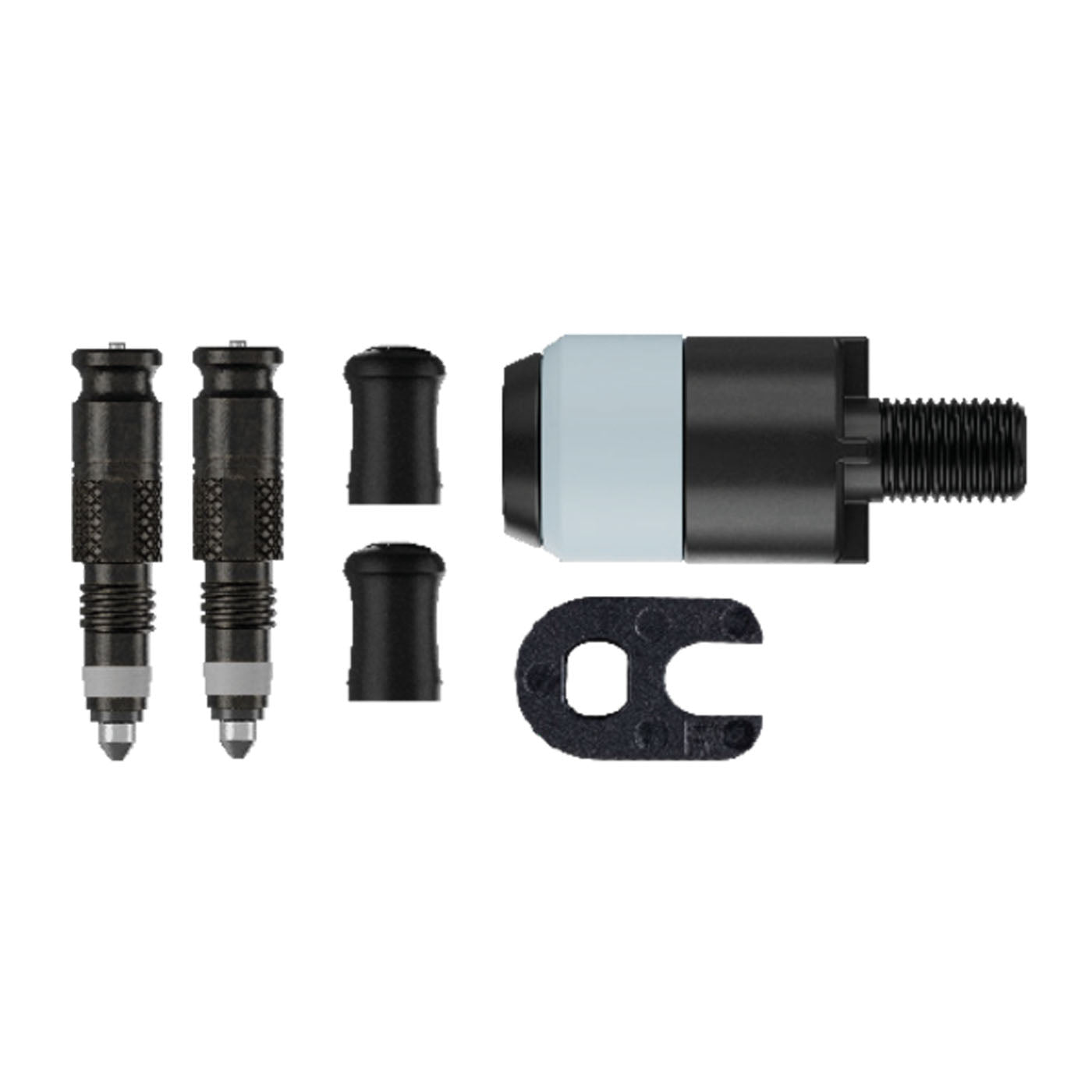 Valvula SCHWALBE Juego de Conversión SV-SCV + Adaptador de Bomba (2 Válvulas SCV, 1 Llave, 2 Tapones, 1 Adaptador de Bomba)