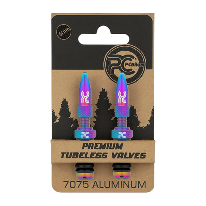 Tapa para Válvula de Aluminio Tubeless PC BIKES
