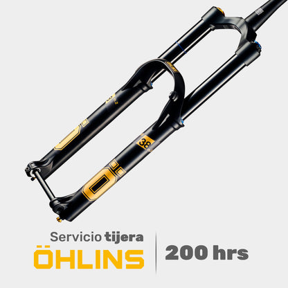 Servicio Tijera Ohlins 200 hrs
