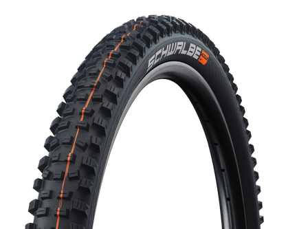 Llanta Schwalbe HANS DAMPF Evolution Super Gravity AddiX Tubeless Easy Negro Doblable