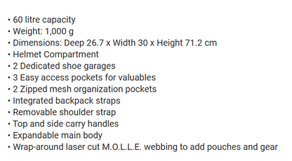 Mochila Loose Riders Sessions Missions Camo