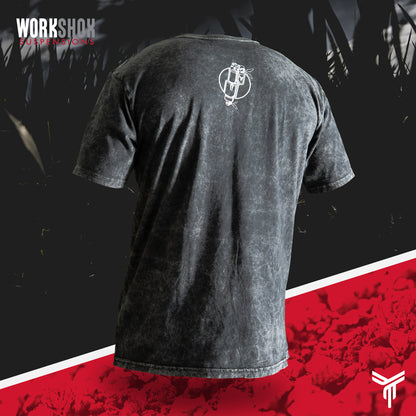 Playera Oficial Workshox Stone Wash